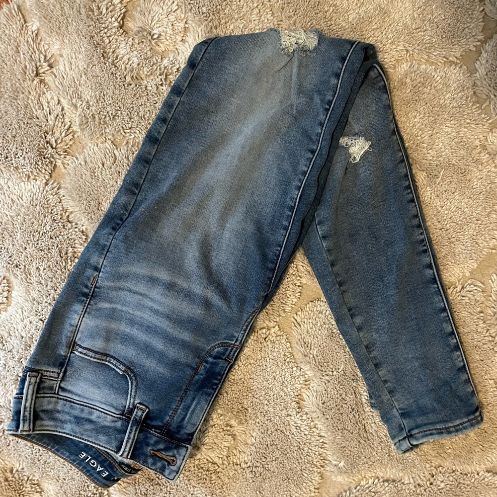 AE high waisted jegging size 4